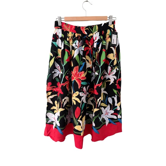 Kate Spade Summer Lilies Floral Skirt NWT Size S - Picture 4 of 9